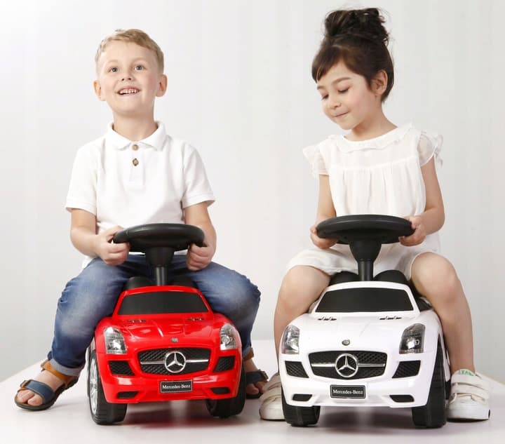Jeździk dla dzieci Mercedes SLS AMG biały