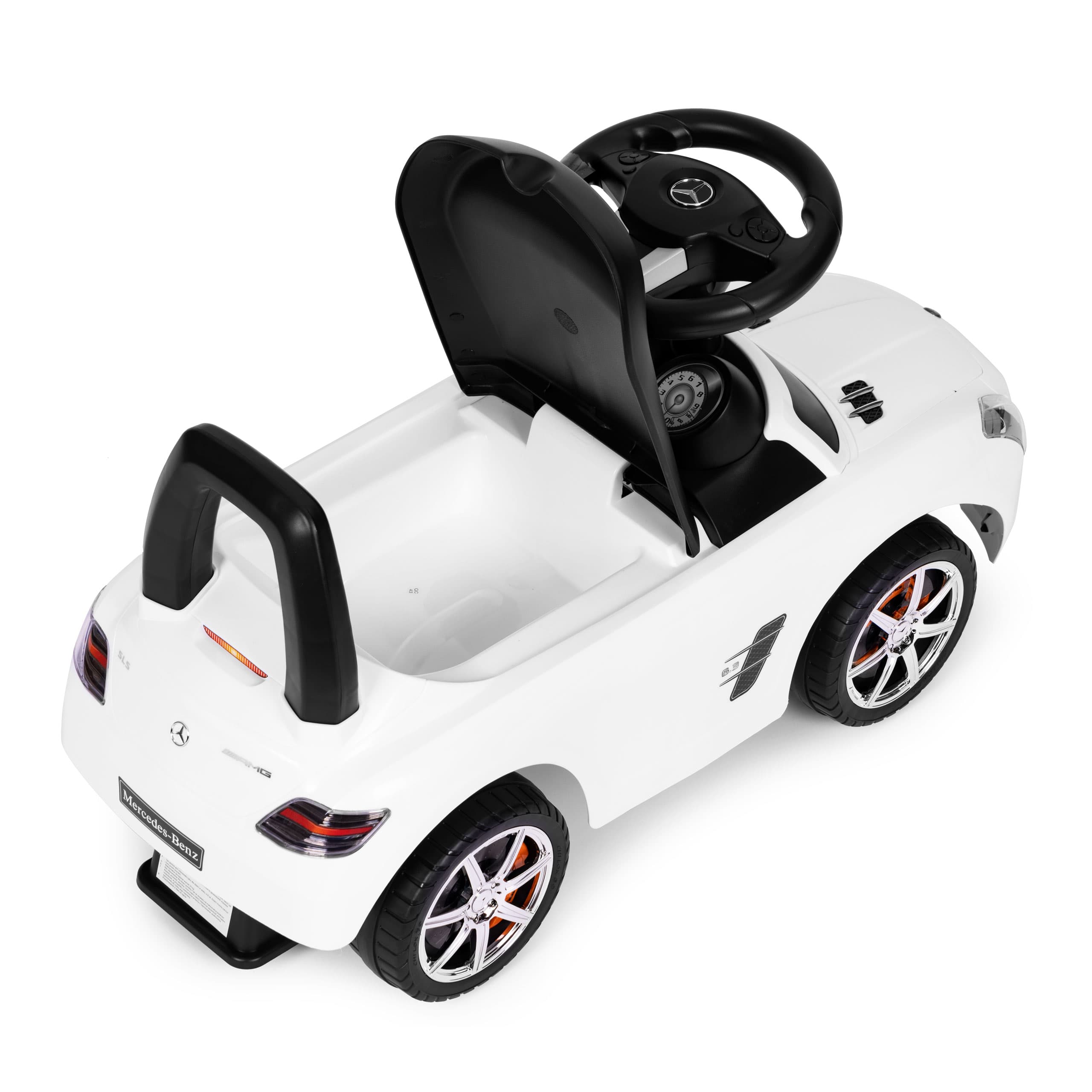 Jeździk dla dzieci Mercedes SLS AMG biały