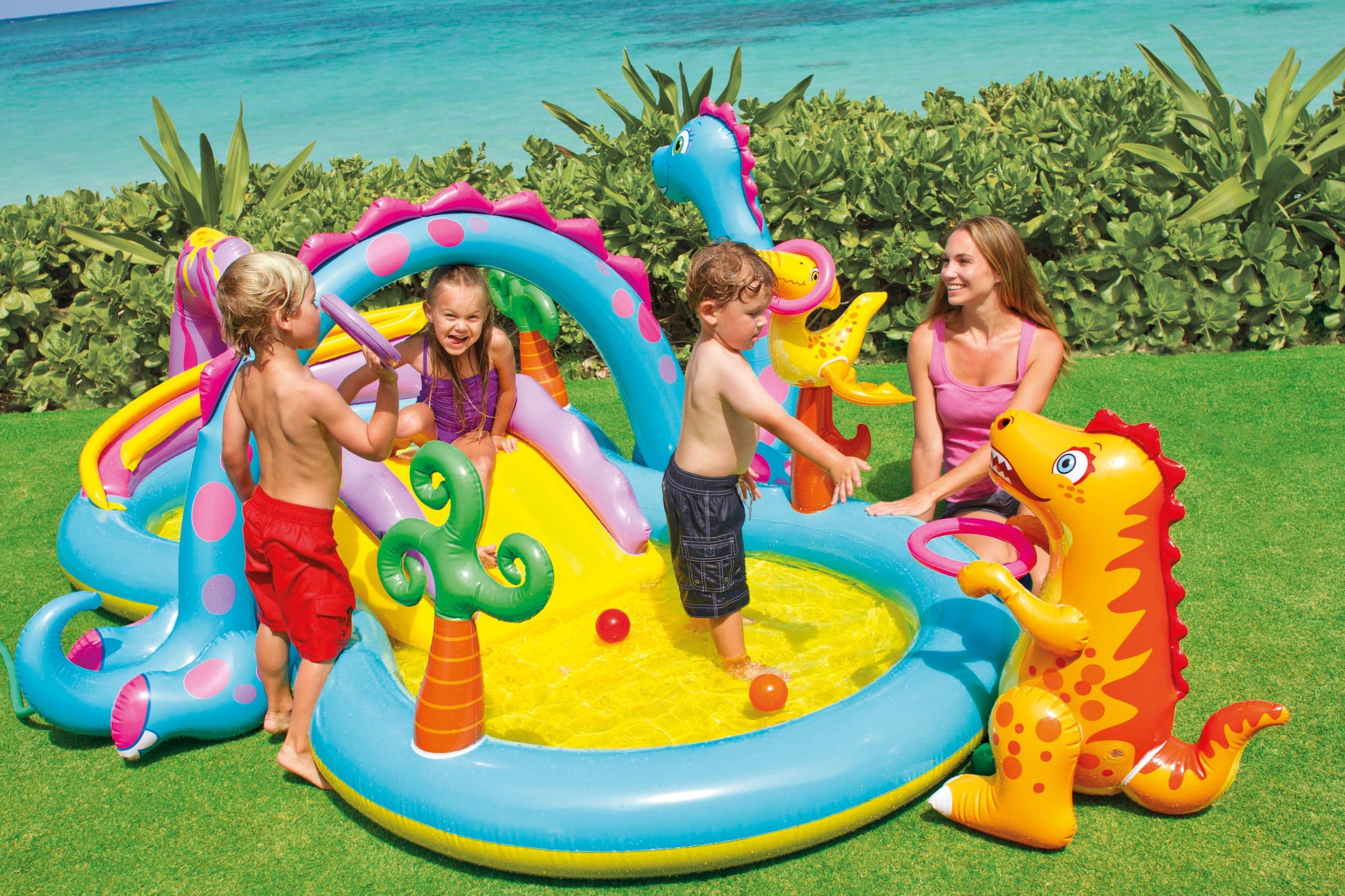 DMUCHANY PLAC ZABAW DINOLAND INTEX