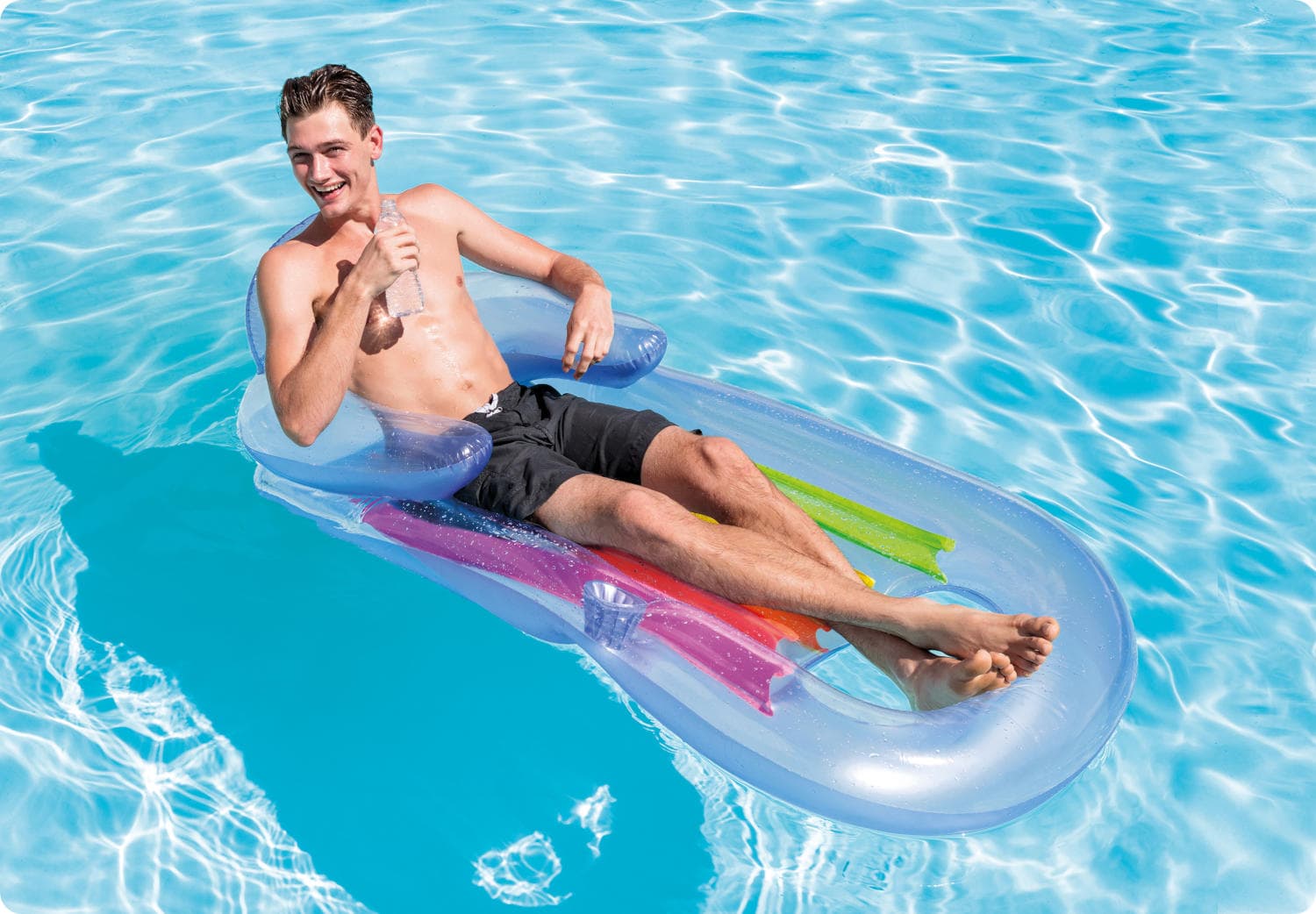Fotel plażowy materac leżak na basen INTEX