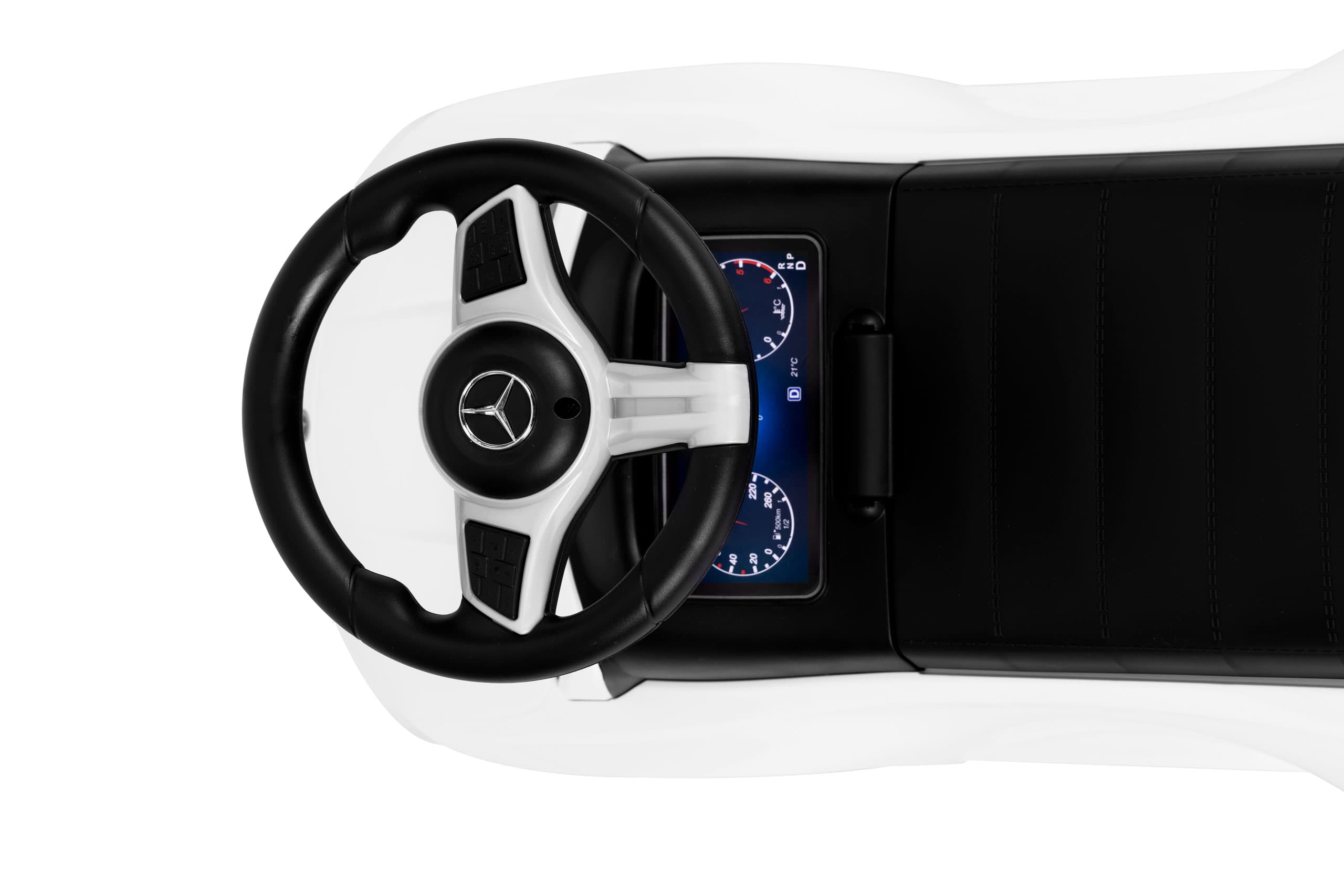 Jeździk autko Mercedes C CLASS biały