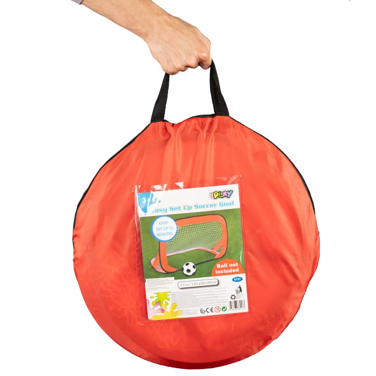 Dwie bramki do piłki nożnej dla dzieci 142 cm