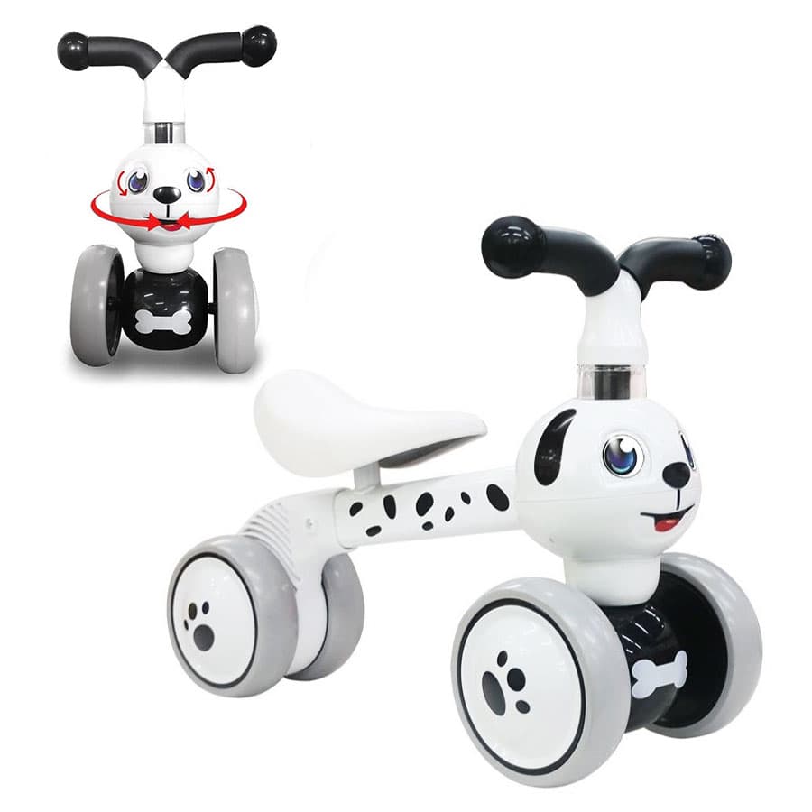 Rowerek biegowy Piesek 4 koła ECOTOYS