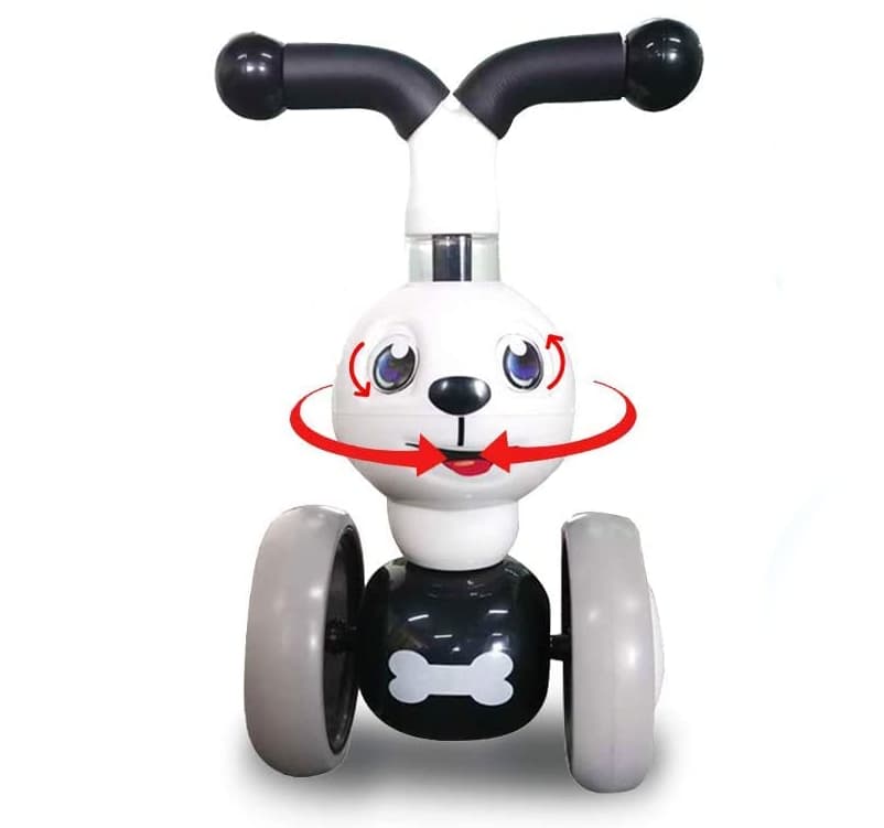 Rowerek biegowy Piesek 4 koła ECOTOYS