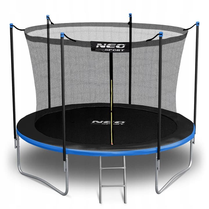 Trampolina ogrodowa 183cm z siatką wewnętrzną i drabinką