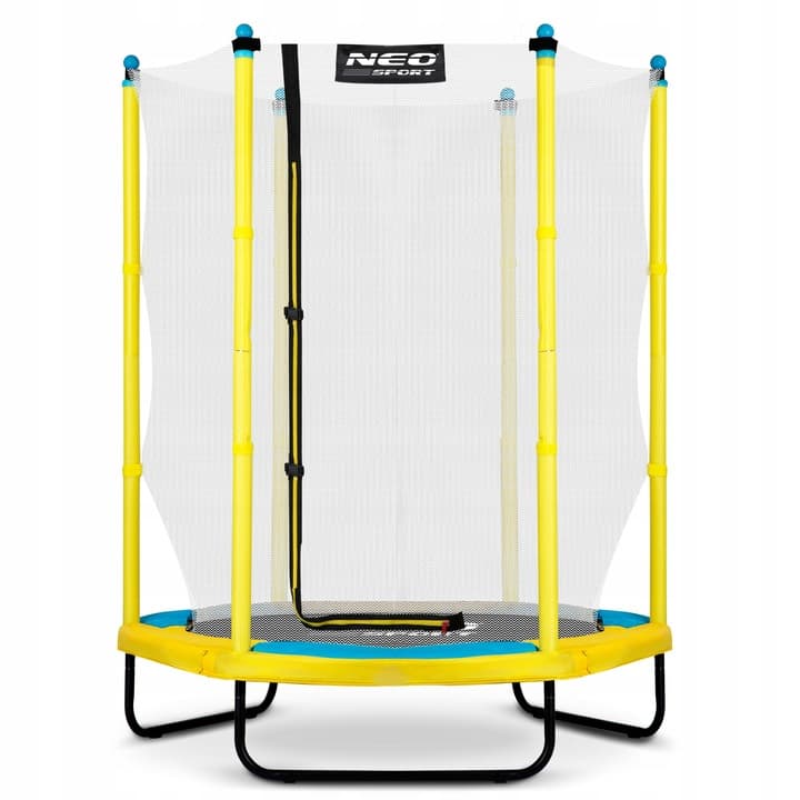 Dla małych sportowców - trampolina ogrodowa NeoSport 140 cm